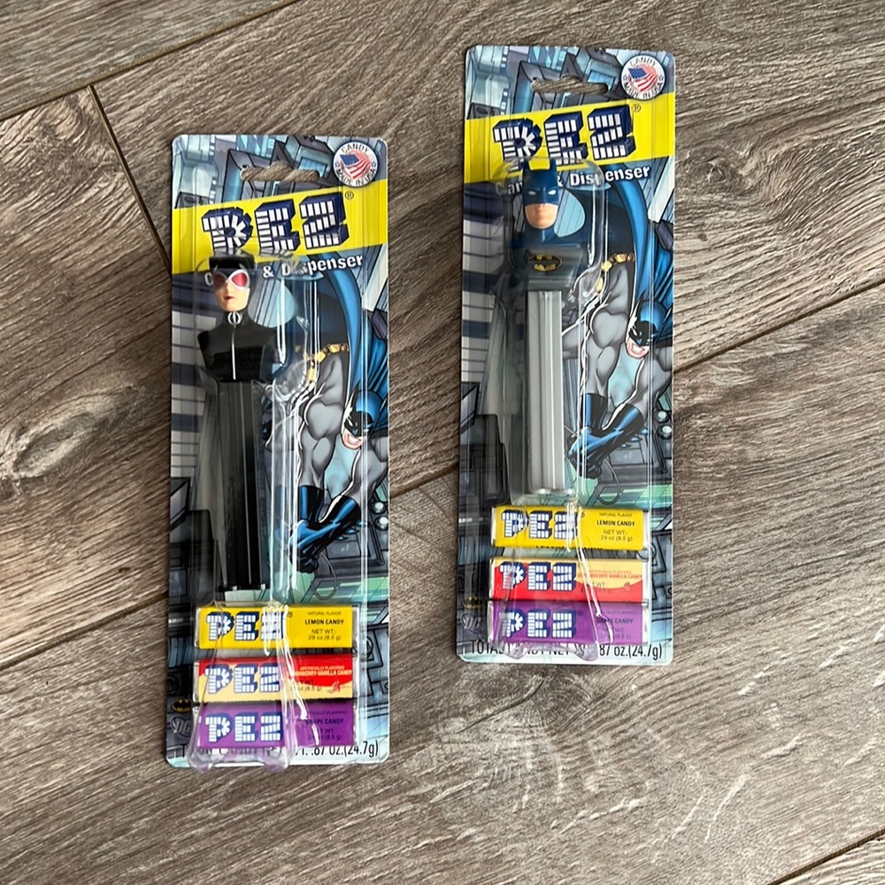 Pez Candy & Dispenser Batman Set